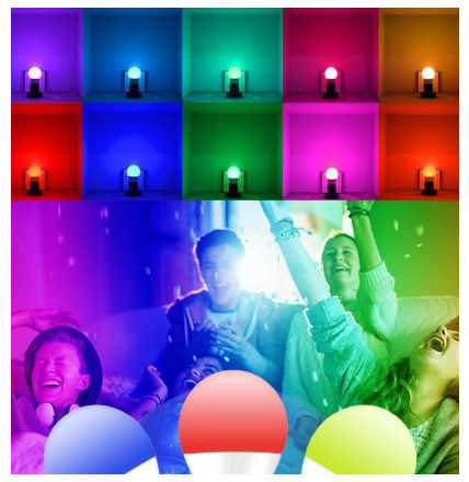 Lâmpada Led RGB