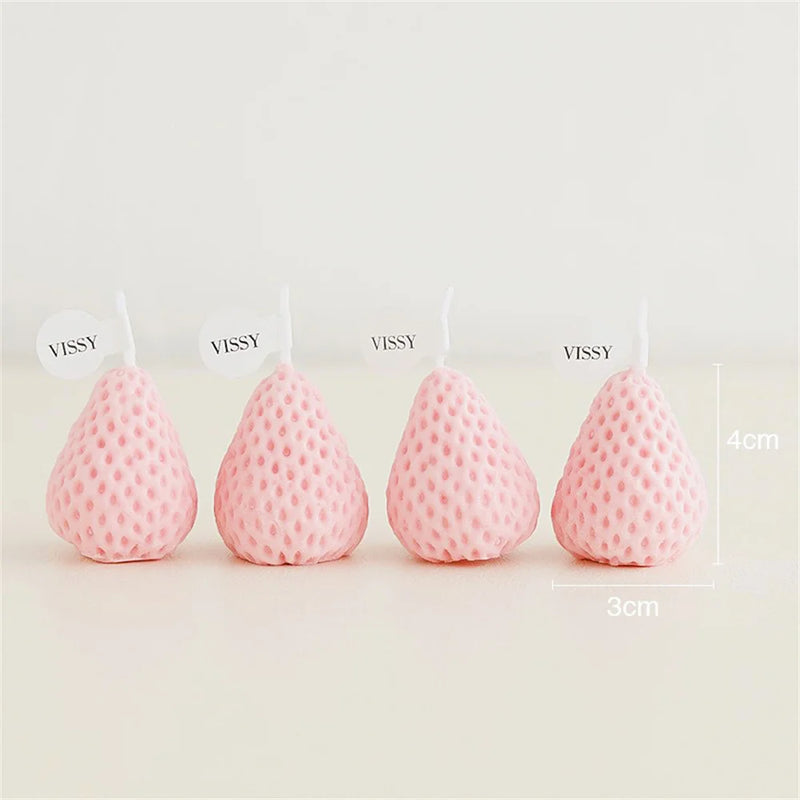 Candle Strawberry Cake